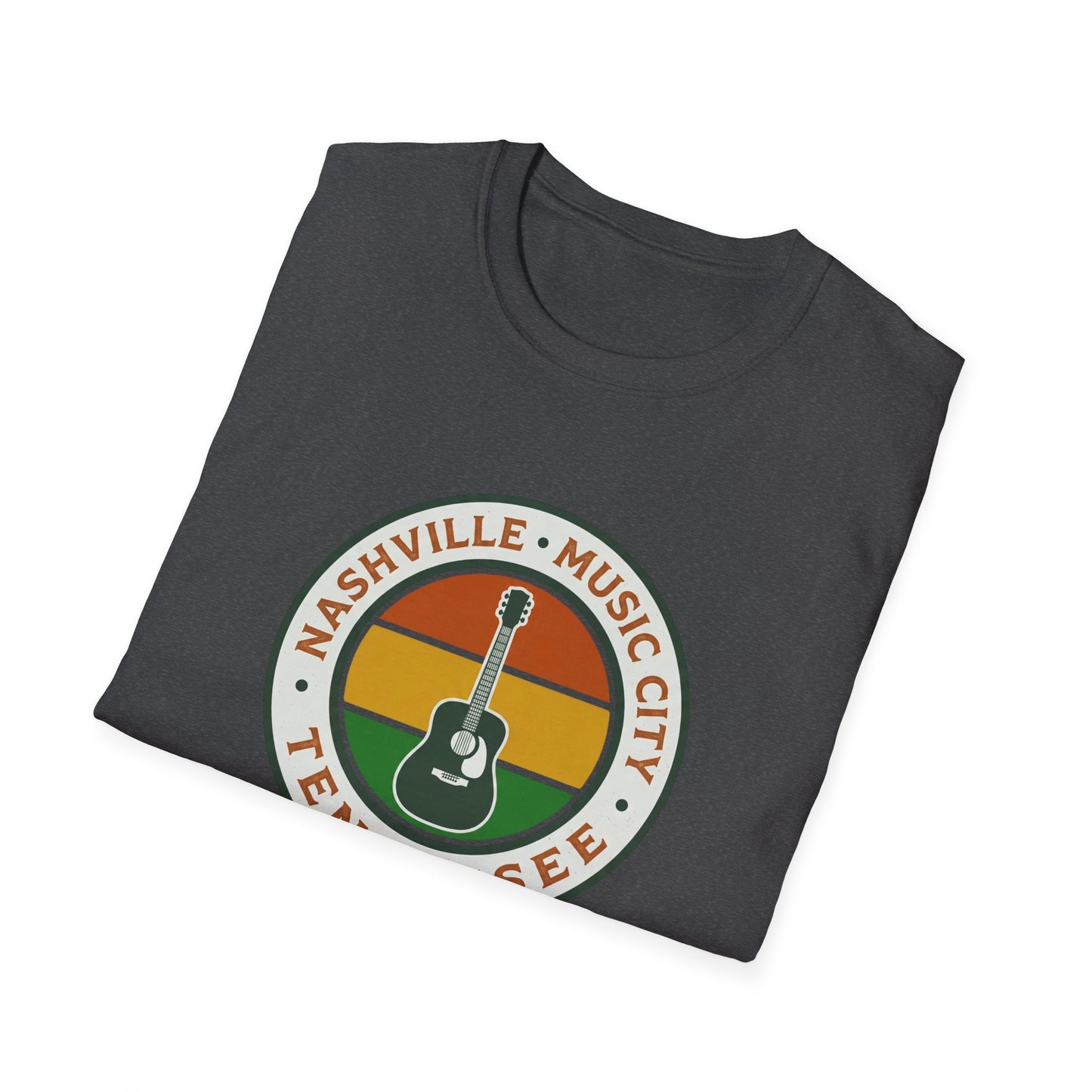 Nashville, Tennessee Unisex Vintage T-shirt Music City