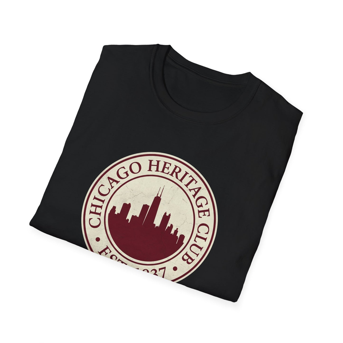 Chicago, Illinois Unisex Vintage T-shirt