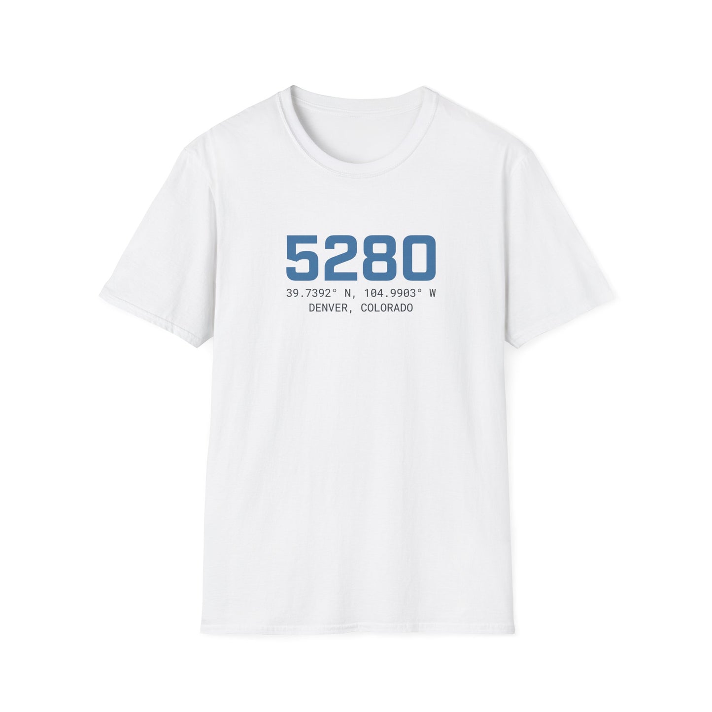 Denver, Colorado 5280 Coordinates Unisex T-shirt