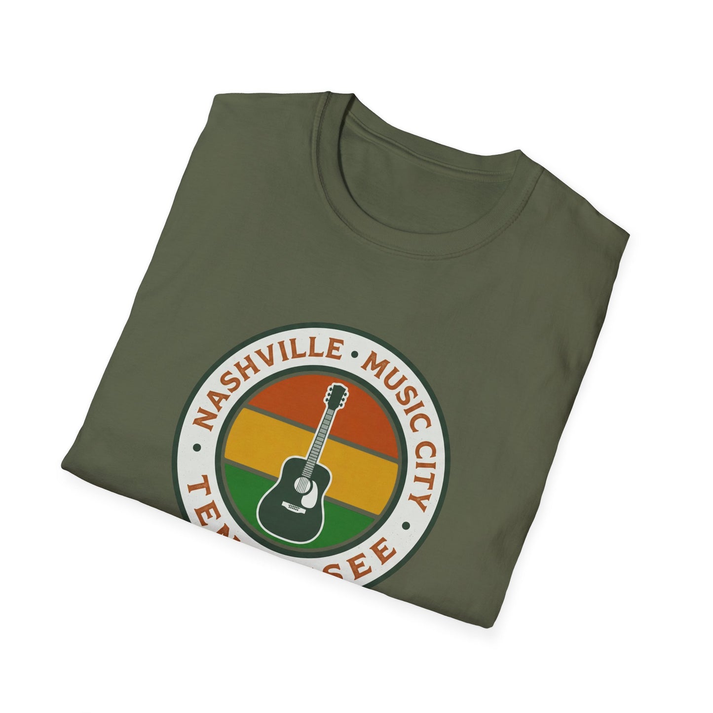 Nashville, Tennessee Unisex Vintage T-shirt Music City