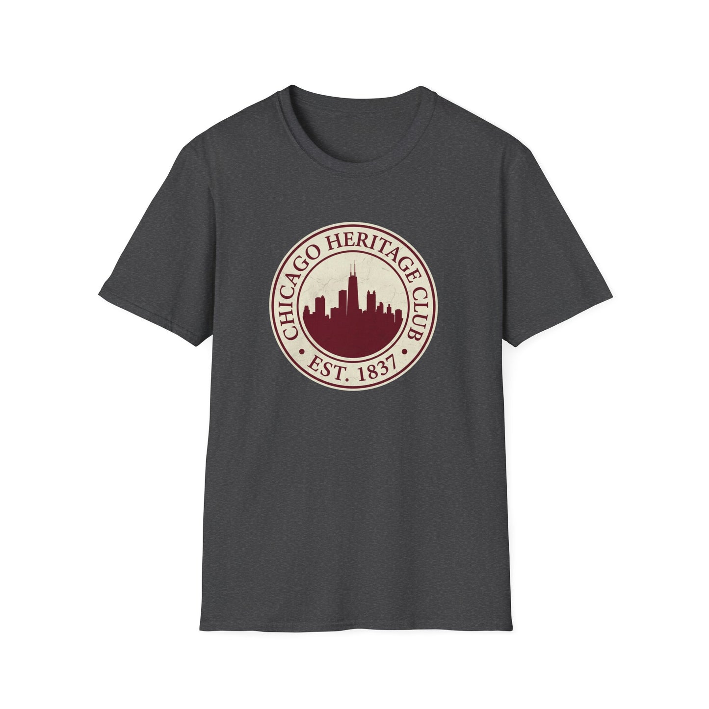 Chicago, Illinois Unisex Vintage T-shirt
