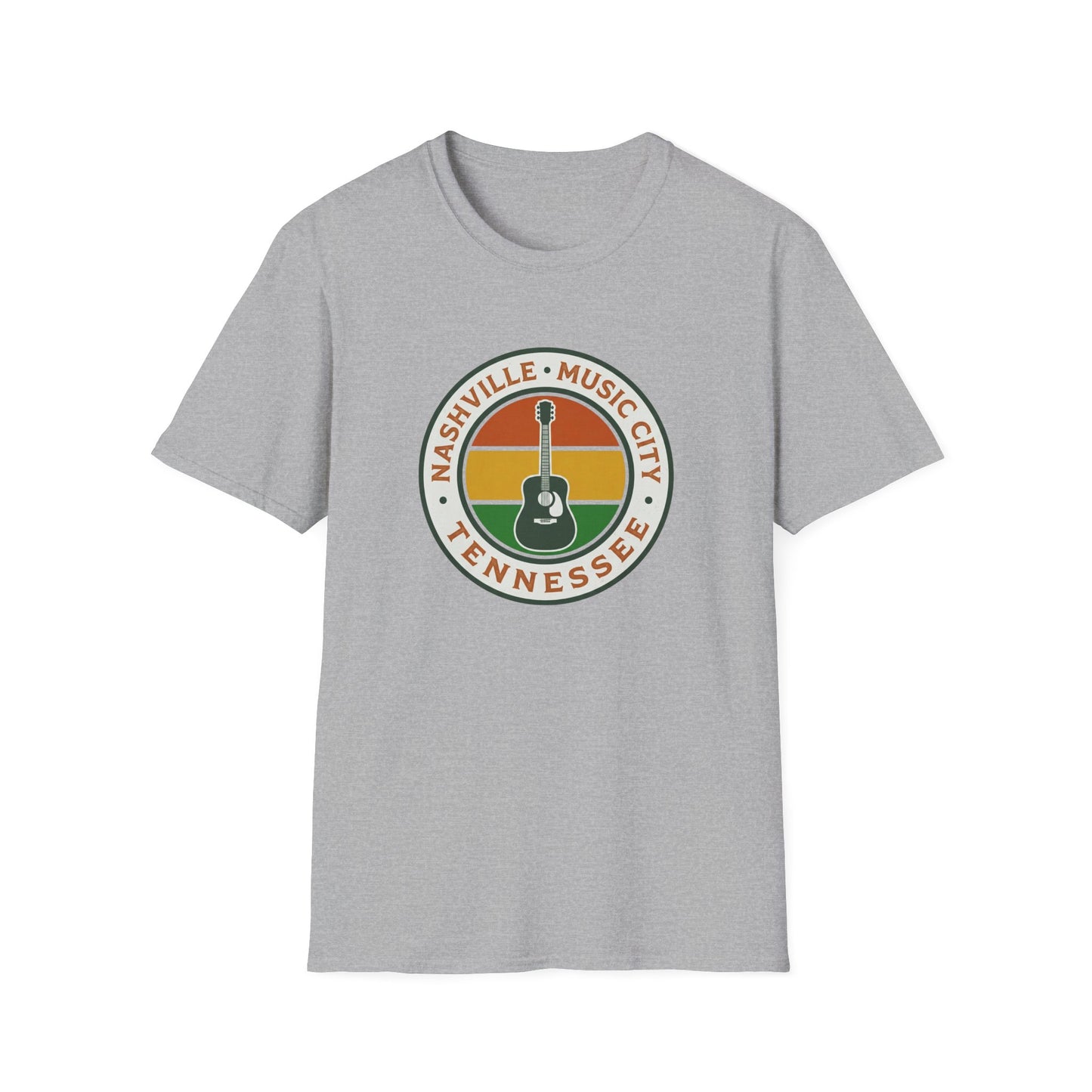 Nashville, Tennessee Unisex Vintage T-shirt Music City