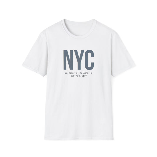 NYC Coordinates Unisex T-shirt