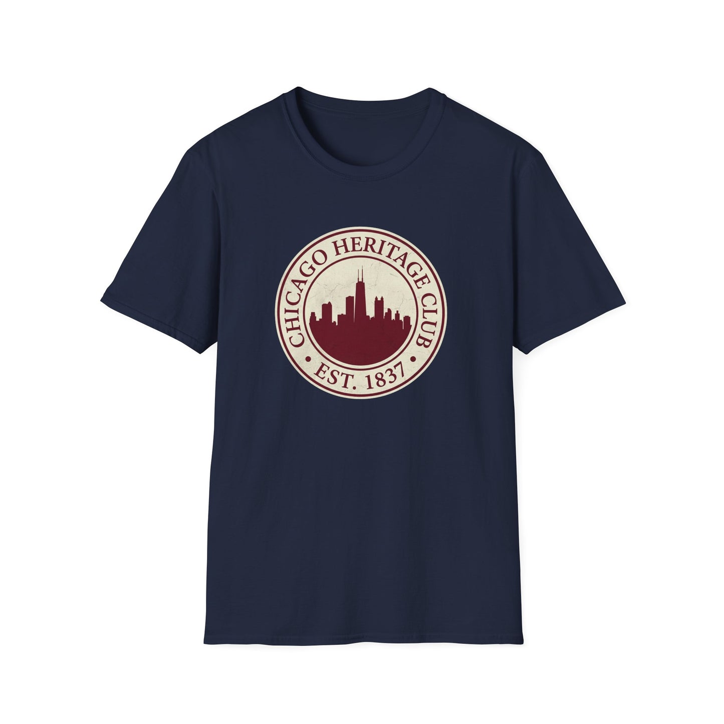 Chicago, Illinois Unisex Vintage T-shirt