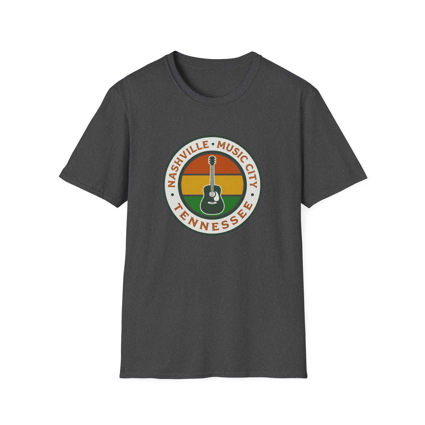 Nashville, Tennessee Unisex Vintage T-shirt Music City