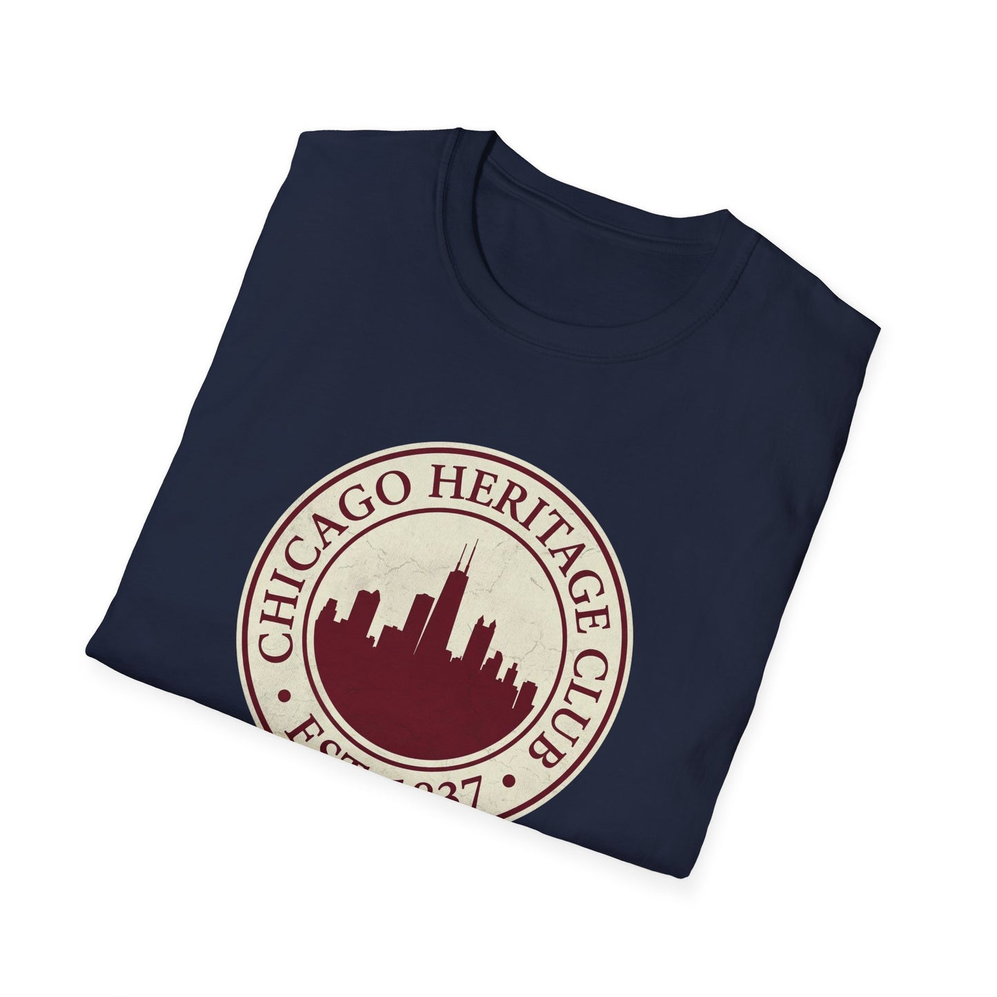 Chicago, Illinois Unisex Vintage T-shirt