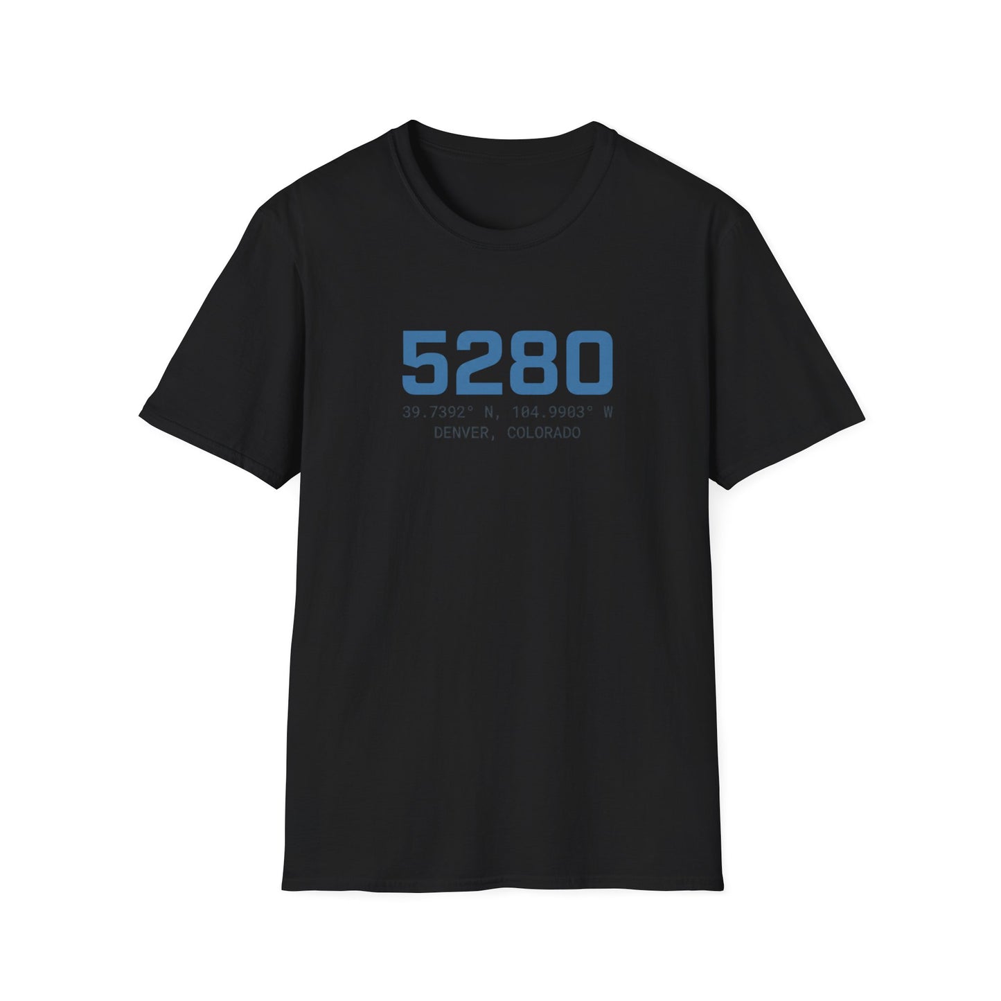 Denver, Colorado 5280 Coordinates Unisex T-shirt