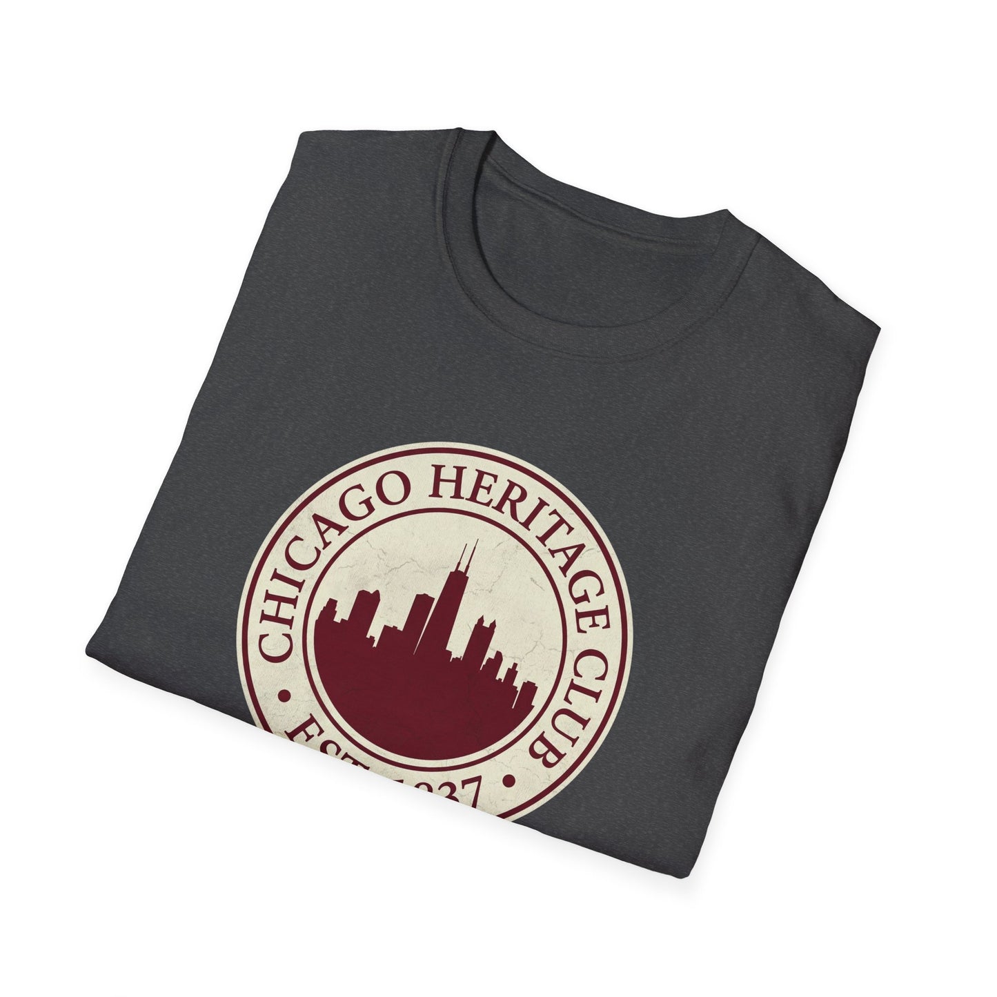 Chicago, Illinois Unisex Vintage T-shirt