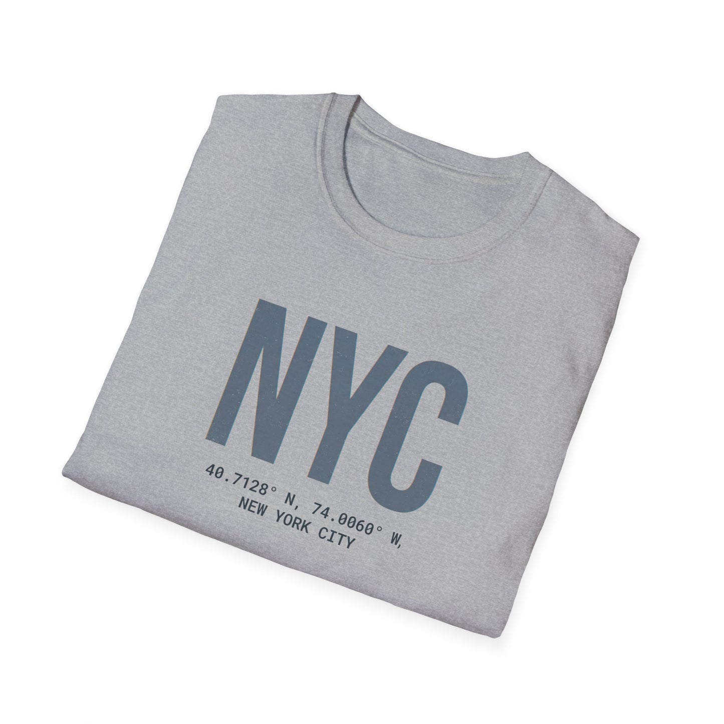 NYC Coordinates Unisex T-shirt