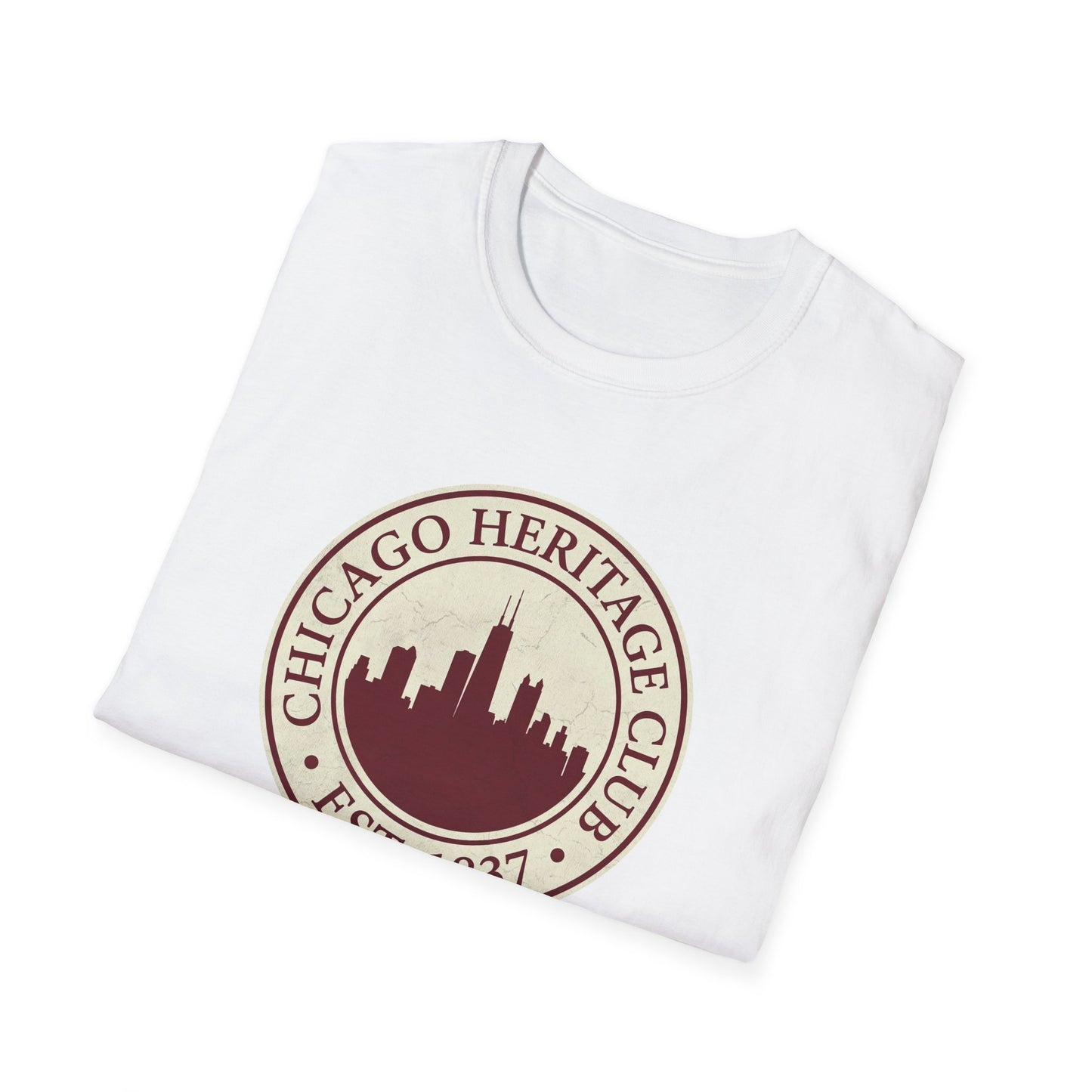 Chicago, Illinois Unisex Vintage T-shirt