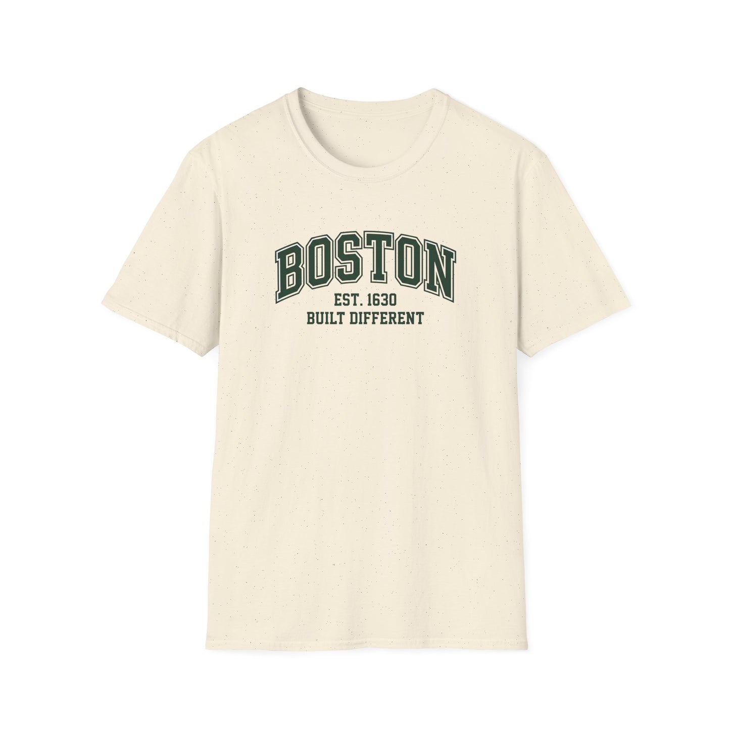 Boston, Massachusetts "Built Different" Unisex T-shirt