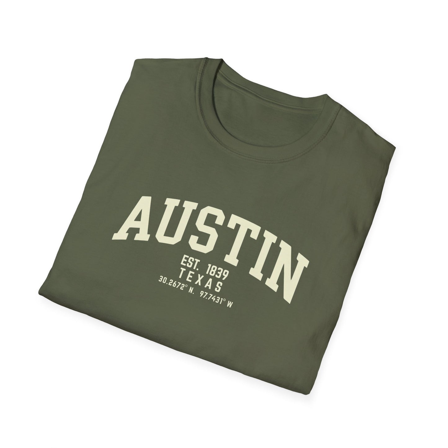 Austin, Texas Unisex Vintage T-shirt