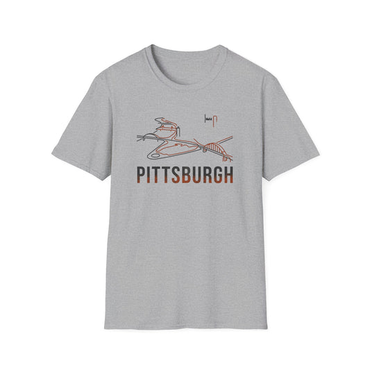 Pittsburgh, Philadelphia Unisex T-shirt