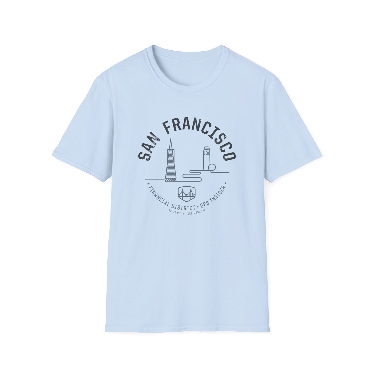 San Francisco, California Historic Unisex T-shirt
