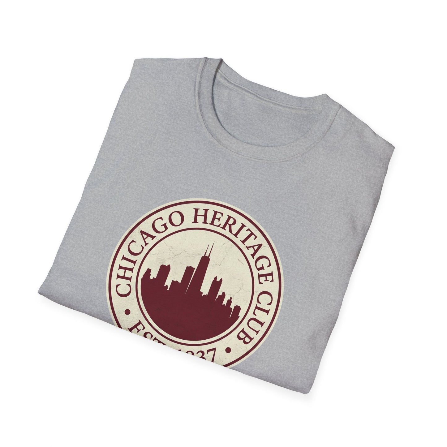 Chicago, Illinois Unisex Vintage T-shirt