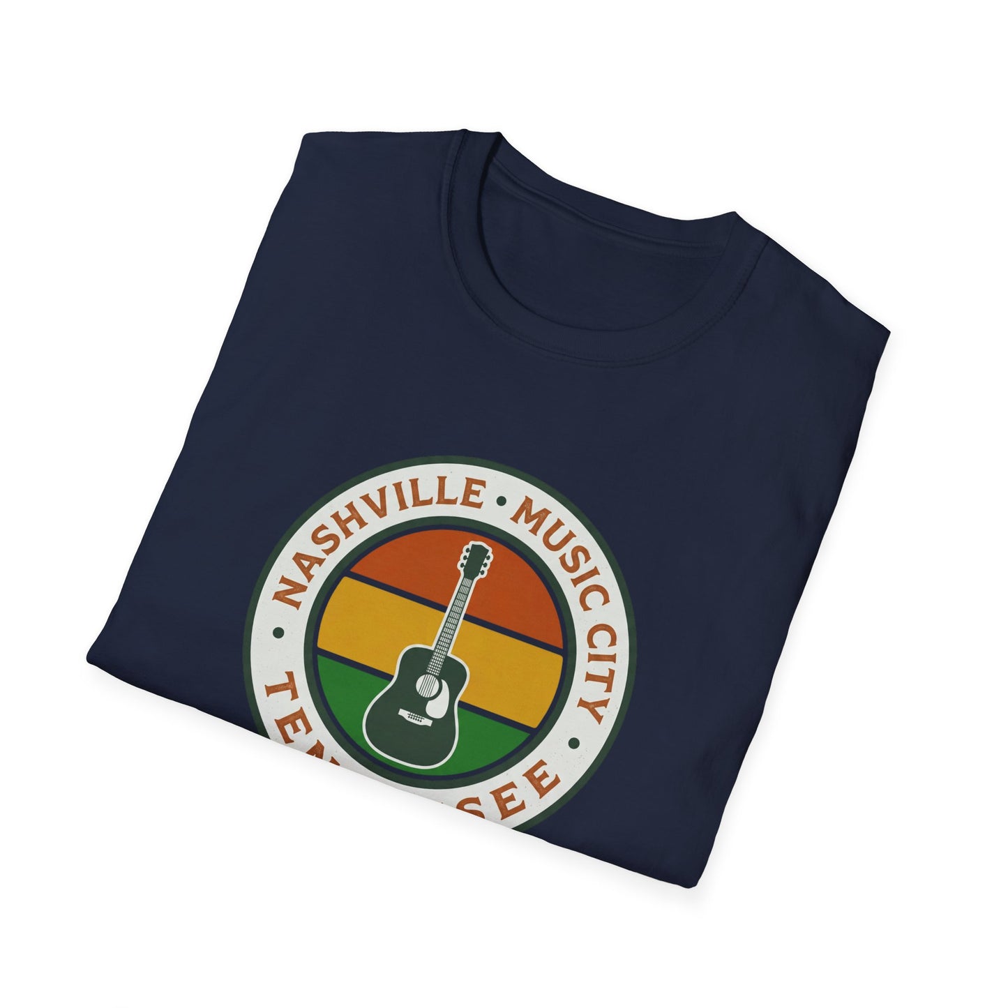 Nashville, Tennessee Unisex Vintage T-shirt Music City