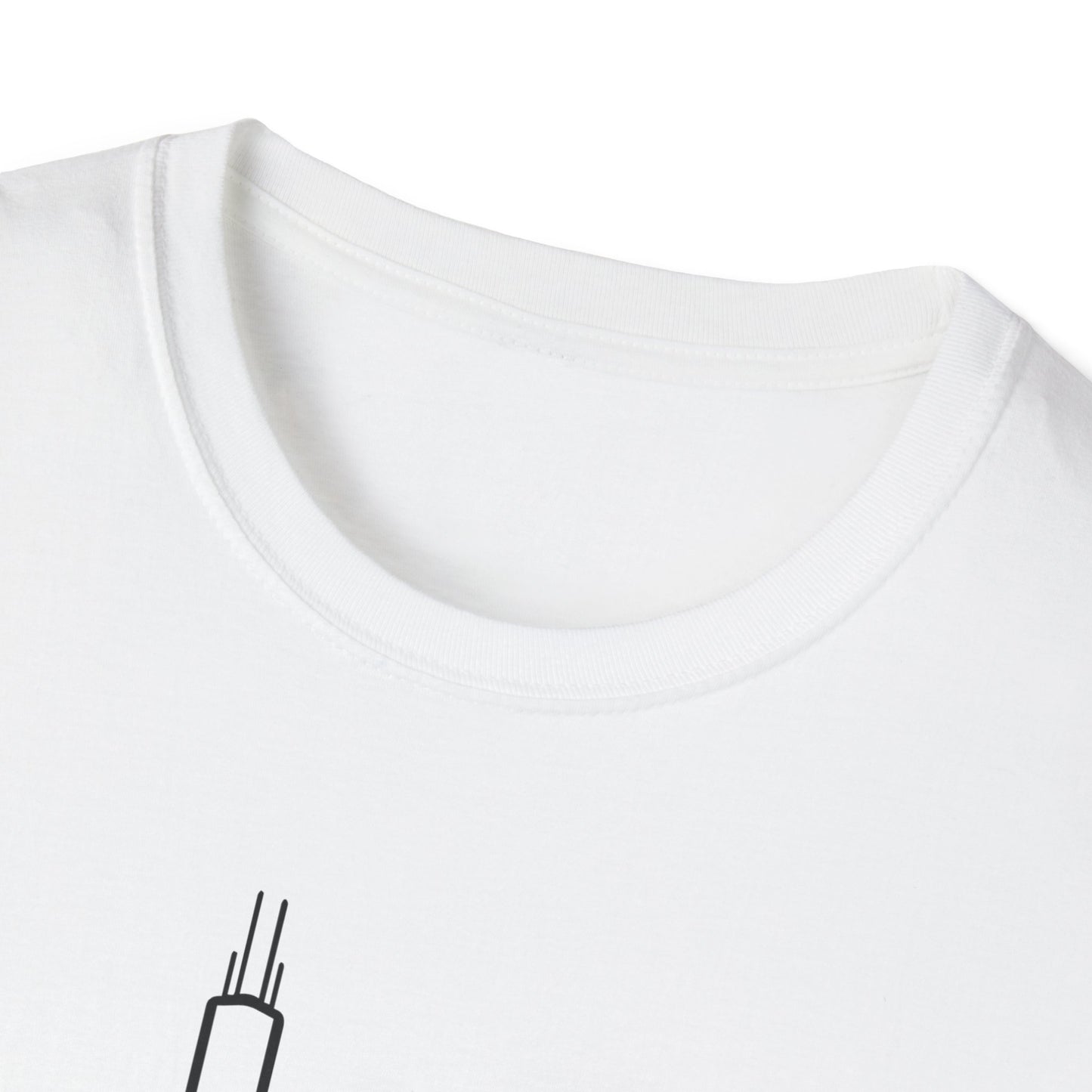 Chicago, Illinois Minimalist Unisex T-shirt