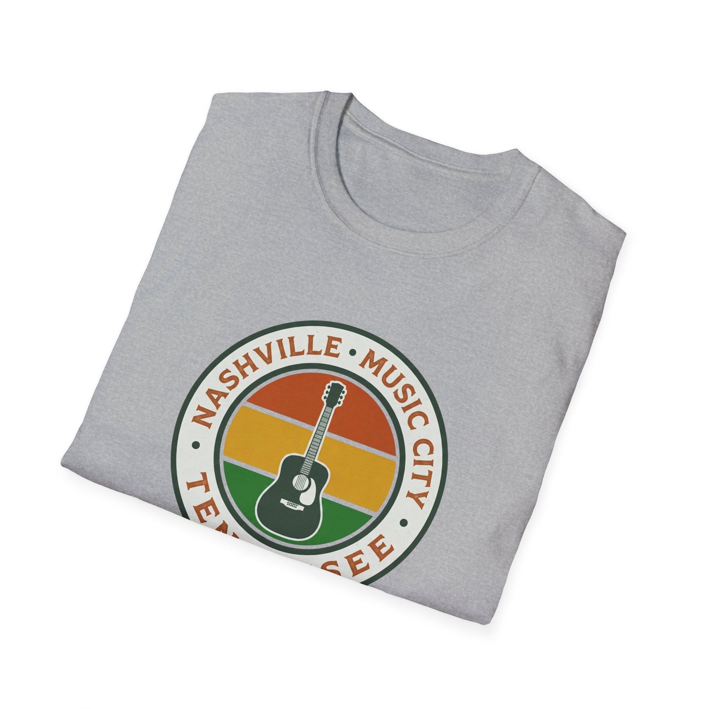 Nashville, Tennessee Unisex Vintage T-shirt Music City