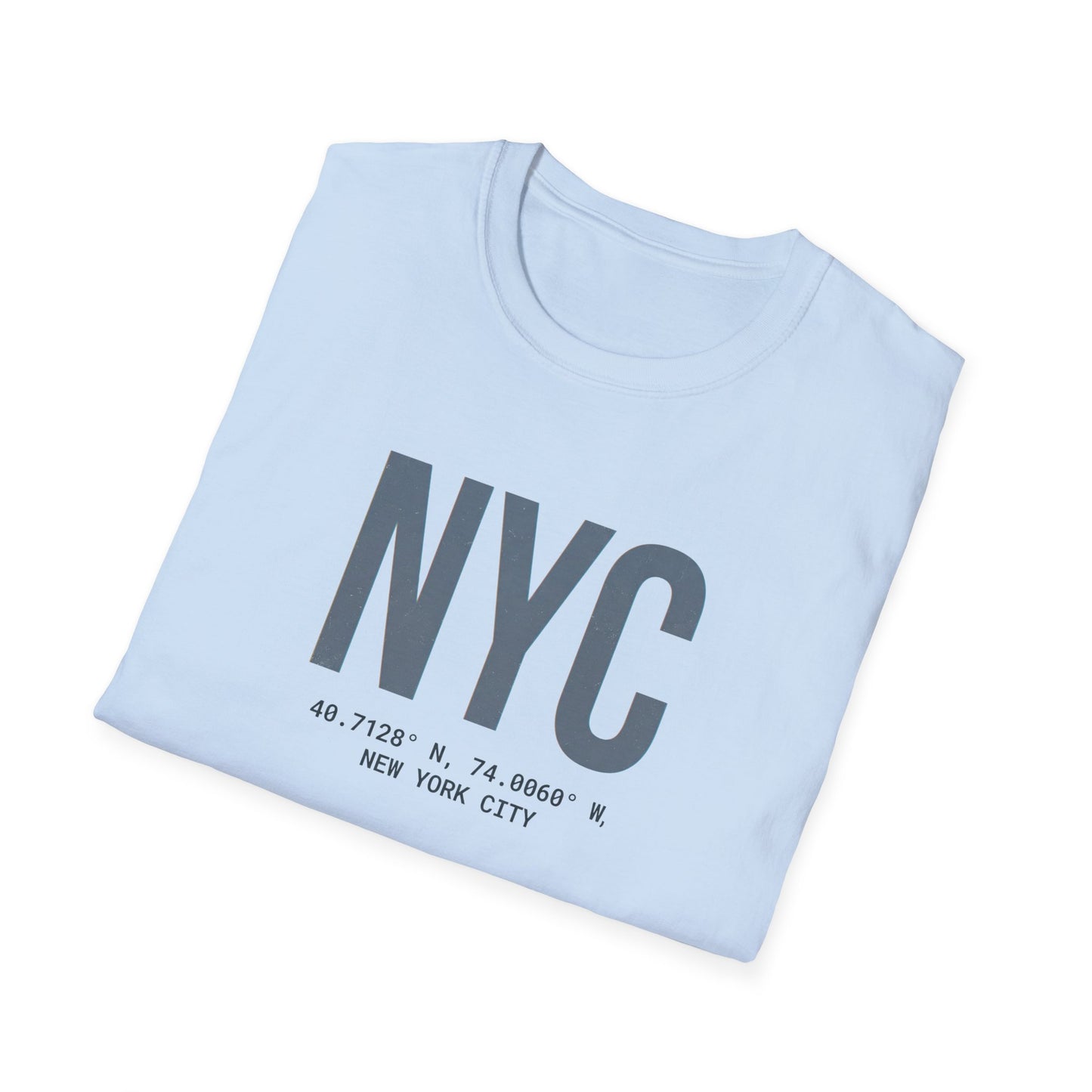 NYC Coordinates Unisex T-shirt