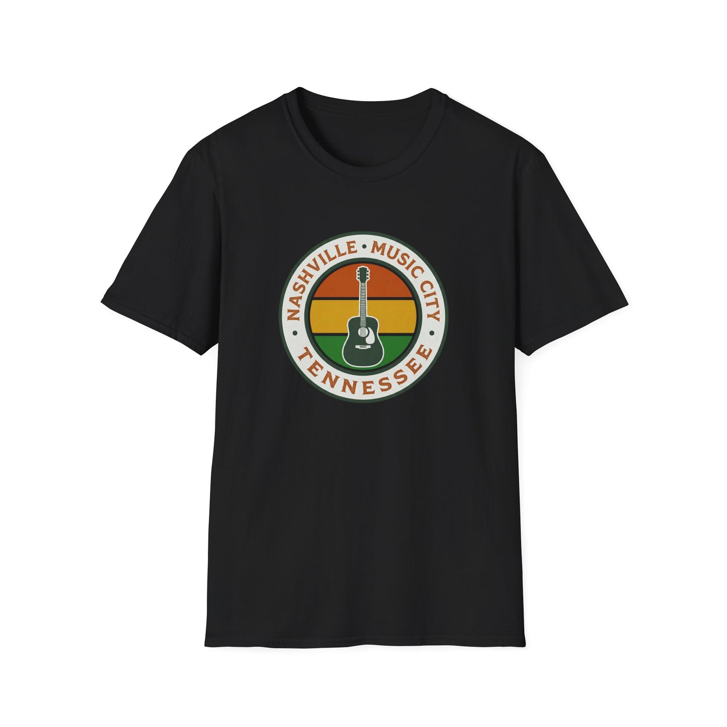 Nashville, Tennessee Unisex Vintage T-shirt Music City