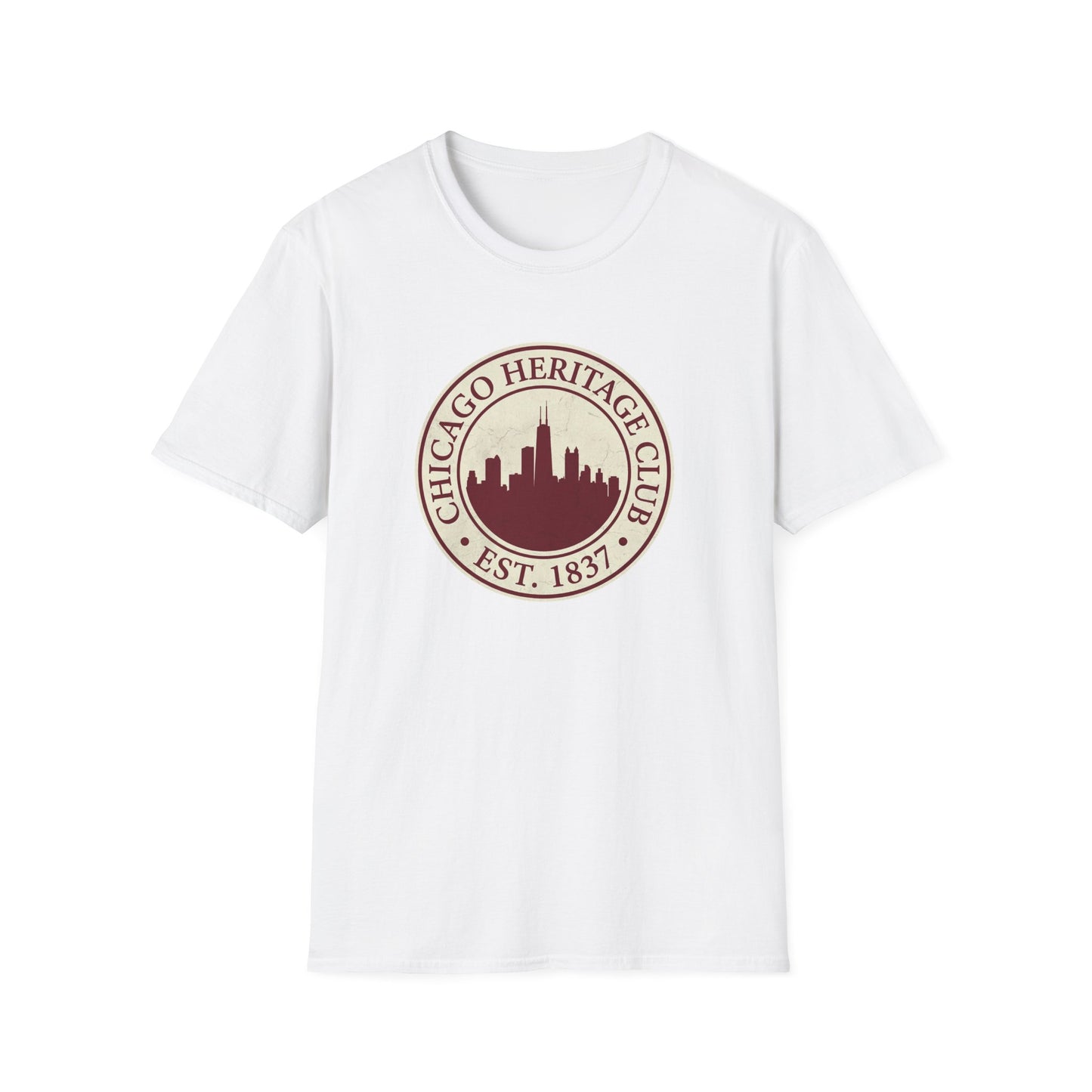 Chicago, Illinois Unisex Vintage T-shirt