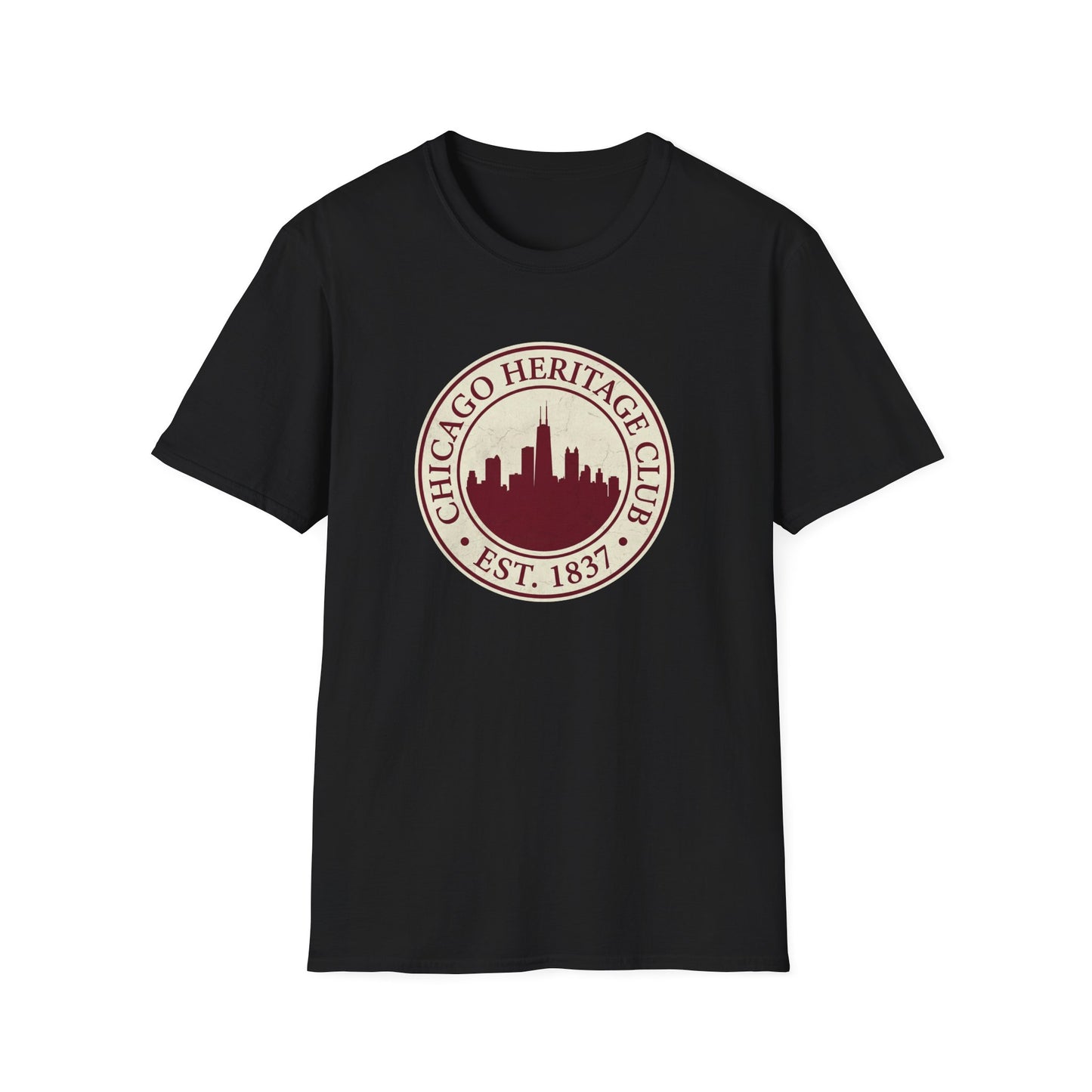 Chicago, Illinois Unisex Vintage T-shirt