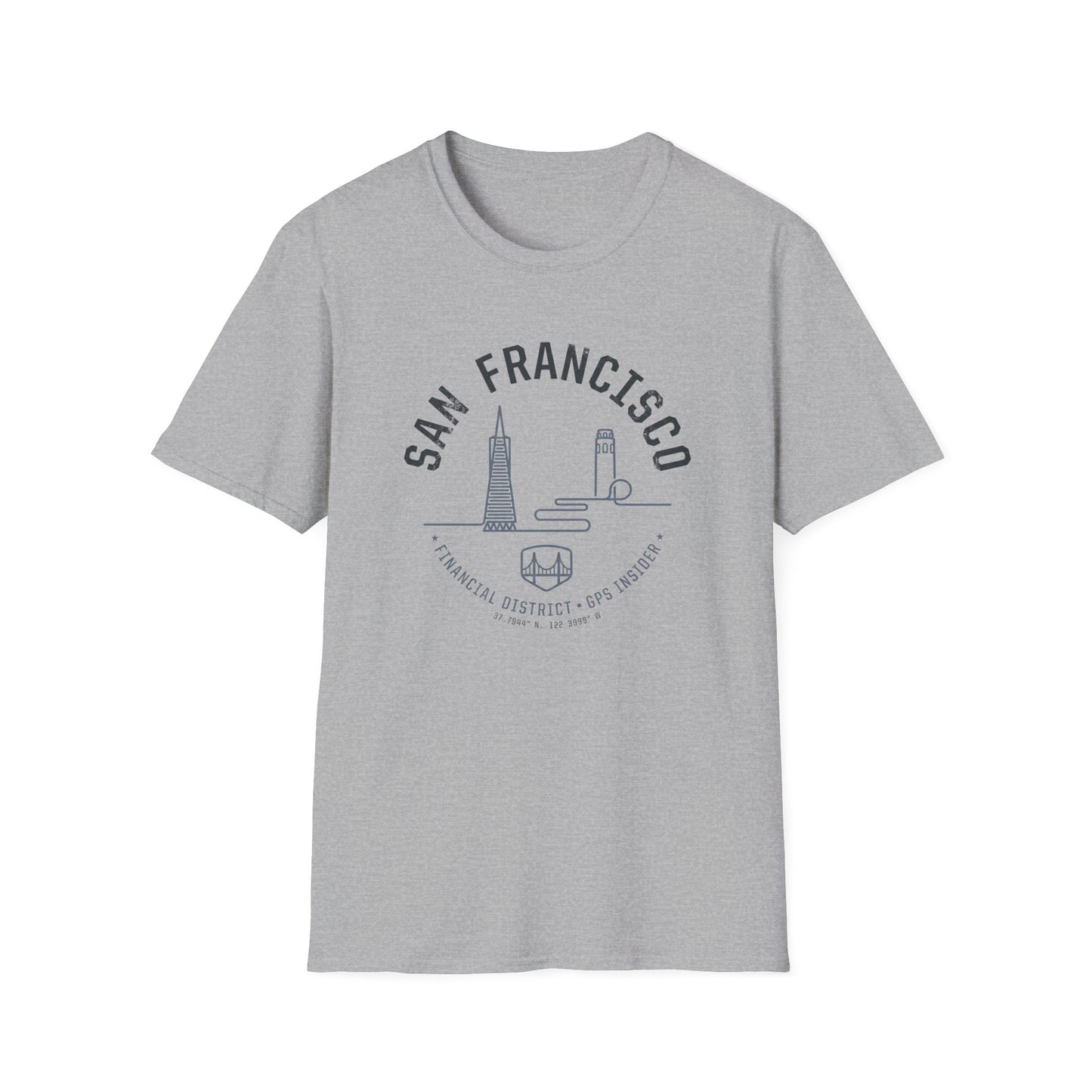 San Francisco, California Historic Unisex T-shirt