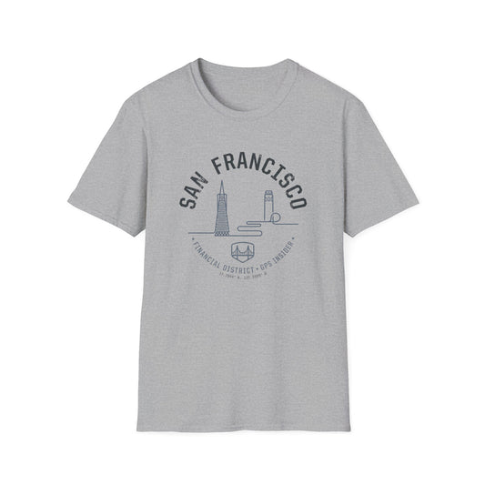 San Fransisco, California Historic Unisex T-shirt